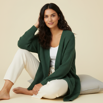 Elegant Women's Cardigan | Cozy Layering Sweater