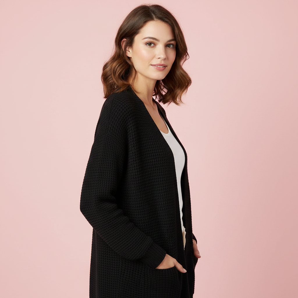 Elegant Women's Cardigan | Cozy Layering Sweater