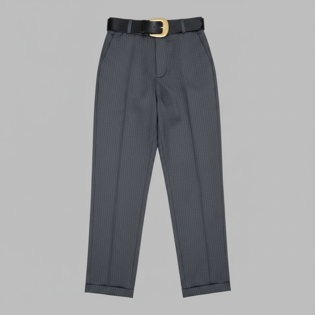 Elegant Women's Trousers | High Waist Suit Pants