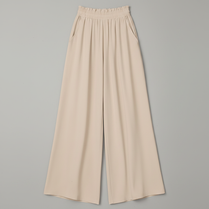 Chic Comfort | Women's Trousers Lightweight Casual Fit