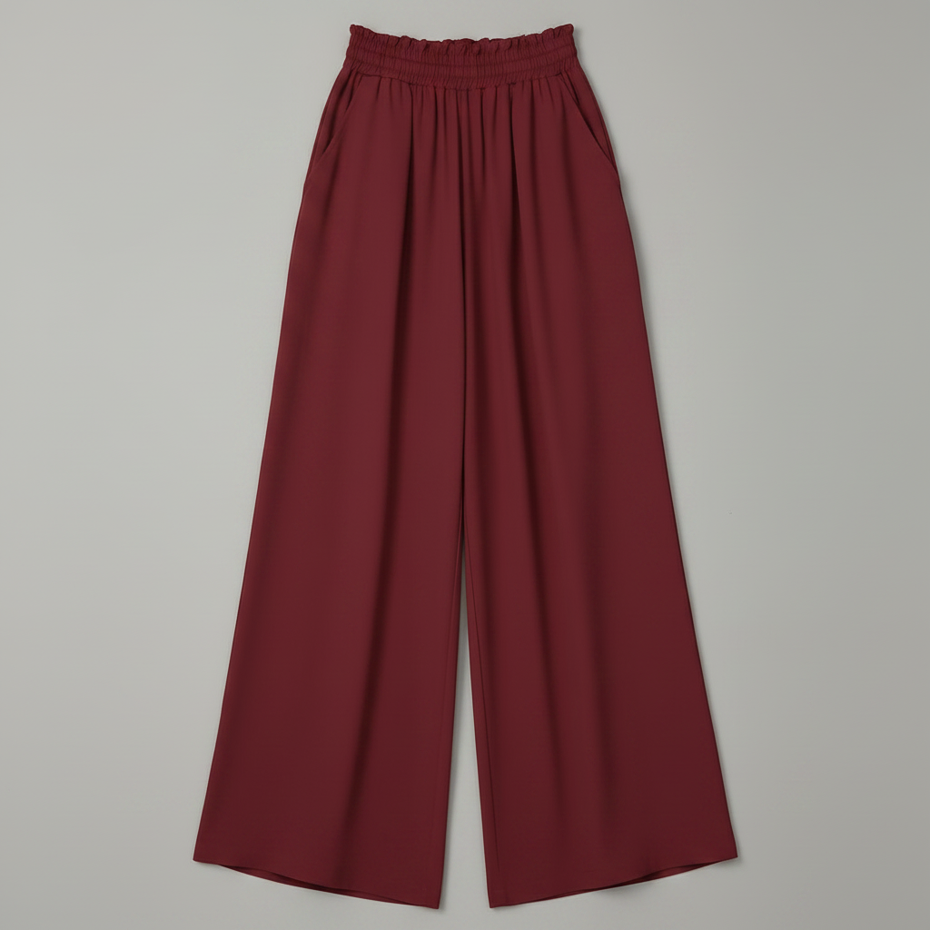 Chic Comfort | Women's Trousers Lightweight Casual Fit