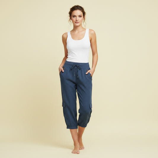 Jana Trousers | Women's Casual Pants with Pockets